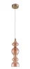 IRIS SP1 A AMBER Подвесной светильник Crystal Lux Iris SP1 A AMBER (220V, на проводе, круглые)
