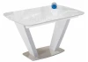 462091 Стол на тумбе Петир белый / белый