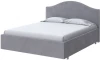 2022490 PROxSON Кровать Classic (Ткань: Велюр Teddy Мокрый асфальт) 200x200