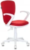 KD-W10AXSN/26-22 Кресло детское Бюрократ KD-W10AXSN красный 26-22 крестовина пластик пластик белый