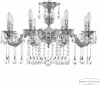 71202/8/210/A NW Подвесная люстра Bohemia Florence 71202/8/210/A NW