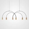 ARC01 Подвесной светильник Arc 6 Gold ImperiumLoft Arc01 (212842-26) (220V, на тросе)