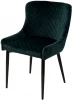 UDC8202BLV78 Обеденный стул M-City SORREL BLUVEL-78 GREEN, велюр