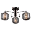 LAINA 75091/3C DARK CHROME Потолочная люстра Natali Kovaltseva Laina 75091/3C DARK CHROME