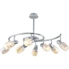 87908-8 chrome Потолочная люстра N-Light 87908 87908-8 chrome