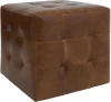 330376 Пуф Brick Max ОГОГО (арт.330376), (Кожа/Карамельный)