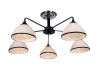 MD.0853-5-S CH+BK Потолочная люстра Imex MD.0853-5-S CH+BK
