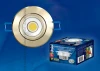 ULM-R31-3W/NW IP20 GOLD картон Встраиваемый точечный светильник Uniel ULM-R31-3W/NW IP20 GOLD картон