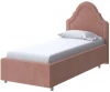 1937283 PROxSON Кровать Эльза (Ткань: Велюр Ultra Амаретто) 90x190