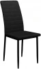 00-00069582 Стул DikLine ТЕКС каркас черный/ к/з Pegaso черный 00-00069582