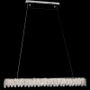 08058-0.4-72W CR Подвесная люстра светодиодная с регулировкой цветовой температуры Reluce 08058-0.4-72W CR (220V, хрусталь, на тросе)