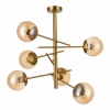 SLE1099-312-06 Потолочная люстра ярусная на штанге Velio SLE1099-312-06 Evoluce (220V, шар)
