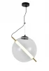 AM497 D300 Transparent color Подвесной светильник AM Group AM497 D300 Transparent color (220V, на тросе, шар)