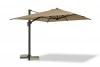 TA010-Super-3х4m beige "Римини" зонт уличный 3х4м на боковой алюминиевой опоре, тент бежевый 4SIS TA010-Super-3х4m beige