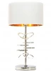 LDT 5530 CHR+WT Интерьерная настольная лампа Lumina Deco Milari LDT 5530 CHR+WT
