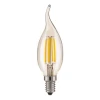 BLE1429 Лампочка светодиодная свеча на ветру прозрачная E14 9W 4200K Elektrostandard BLE1429