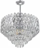 372019/8/300/550 CR Потолочная люстра хрустальная на штанге Arte Milano Sorrento-2019 372019/8/300/550 CR (220V)
