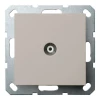 G6002T ТВ-розетка проходная (тауп soft touch) Jasmart G-Classic G6002T