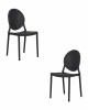 LMZL-PP712-N2_B-P_black Набор 2 шт Стул обеденный DOBRIN ALBERT (цвет чёрный) LMZL-PP712-N2_B-P_black Dobrin D0000000000000013370