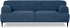 471100 Диван Portofino 2-х местный ОГОГО (арт.471100), (Рогожка/Синий)