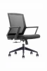 CLG-432 MBN Black Кресло оператора современного дизайна CLG-432 MBN Black