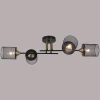 38460-0.3-04 BK+COPPER Подвесная люстра на штанге Reluce 38460-0.3-04 BK+COPPER