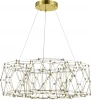 SL6602.203.48 Подвесная люстра светодиодная ST Luce Gravetta SL6602.203.48 Золотистый/Прозрачный LED 1*48W 4000K (220V, на тросе)