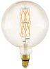 11687 Лампочка светодиодная филаментная шар прозрачная,желтая E27 8W 806 lm 2100K Eglo Lm_led_e27 11687