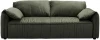SF026-3DARK GREEN 2207-21 Диван ESF CASABLANCA SF026 (3-х местный) темно зеленый 2207-21/Ткань