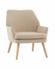 УТ000040119 Кресло Харви бежевый деревянные ножки Stool Group арт.УТ000040119