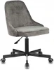 CH-340M/VELV17 Кресло Бюрократ CH-340M серый Velvet 17 крестовина металл