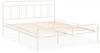 403026 Полутораспальная кровать Woodville Рейк 140х200 белая 403026