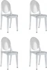 УТ000037301 Стул Victoria Ghost NEW прозрачный 4 шт. Stool Group (арт.УТ000037301)