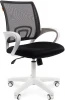 CHAIRMAN 696 white Компьютерное кресло CHAIRMAN 696 white (Пластик,Ткань,Сетка/Черный)