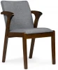 15414 Деревянный стул Woodville Artis cappuccino / grey 15414