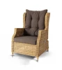YH-C1543D Кресло раскладное плетеное, цвет соломенный 4SIS Форио YH-C1543D