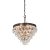 V5865-7/10 Подвесная люстра каскадная Vitaluce V5865-7/10 (220V, хрусталь, на цепи)
