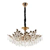 ML.6747.6 GD Подвесная люстра хрустальная Modelux MODELUX ML.6747.6 GD