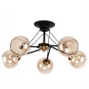 MD.2840-5-S BK+CP Потолочная люстра Imex MD.2840-5-S BK+CP