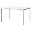 692.271.76 ТОРСБИ Стол, хромированный, глянцевый белый
