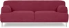 604116 Диван Portofino 2-х местный ОГОГО (арт.604116), (Рогожка/Бордовый)