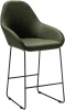 410119125h_ТмЗел_черн_ПБ Кресло полубар Kent тёмно-зеленый/Линк R-Home арт.410119125h_ТмЗел_черн_ПБ