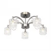 123.54.5 Потолочная люстра Silver Light Lille 123.54.5