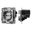 049820 Механизм розетки с USB зарядкой SCT-MUAA-PL-GR-V (250V, 16A) (Arlight) 049820