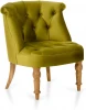600839 Кресло Visconte ОГОГО (арт.600839), (Велюр/Зеленый)