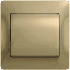GSL000412 Выключатель встраиваемый одноклавишный (титан) Systeme Electric GSL000412