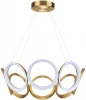 5672/65L Подвесная люстра Lumion Aiko 5672/65L LEDIO золотой LED 65W 3430Лм 3000-6000K с пультом ДУ 220V