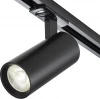 20002TRA/02LED SBK Трековый светильник однофазный Escada 20002 20002TRA/02LED SBK 15Вт, металл, черный матовый (220V, круглые)
