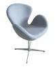 FR 0260 Кресло SWAN CHAIR светло-серый кашемир