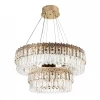 ML.830.800.500 GD Подвесная люстра светодиодная хрустальная с регулировкой цветовой температуры Modelux MODELUX ML.830.800.500 GD